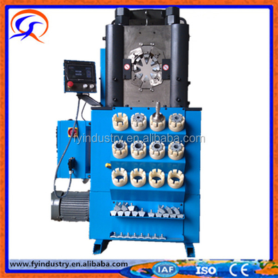 TC Workshop Hose Machine High Speed ​​Touch Screen 1/8&quot;~4&quot; Industrial Hydraulic Hose Crimping Machine With Quick Change Tool 1/8&quot;~4&quot;